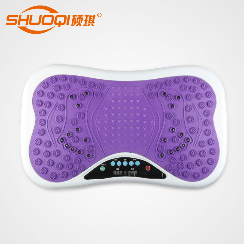 硕琪甩脂机 塑身抖脂家用健身器材用品 懒人抖抖甩脂机健身机器 紫色