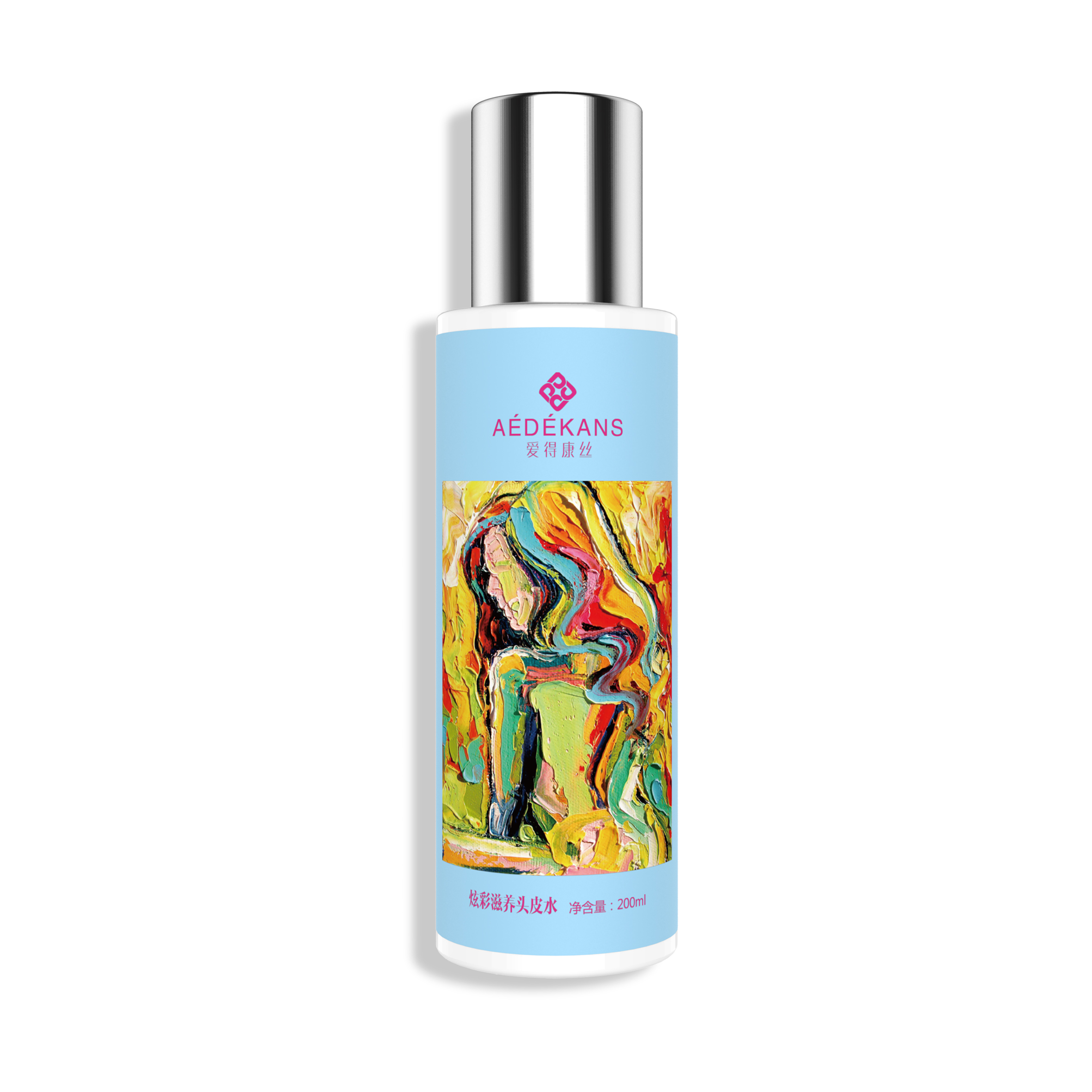 爱得康丝 炫彩滋养头皮水 200ml