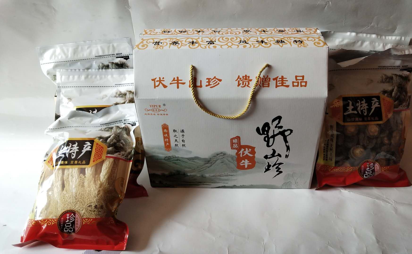 野生伏牛山珍(白盒)