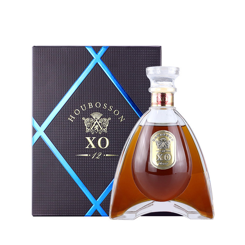 侯伯颂白兰地XO 40度洋酒700ml礼盒装
